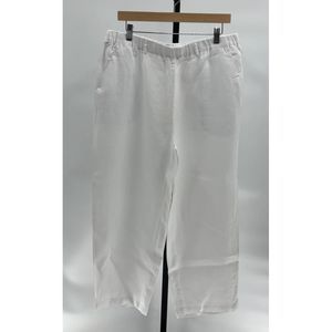 Quince White Women's Pants